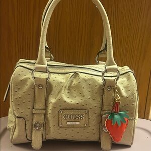Vintage Guess Cream Satchel